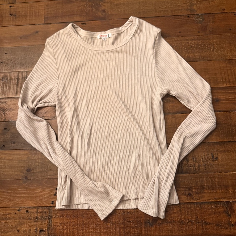 SUNDRY Ribbed Tee